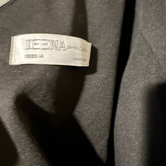 Ieena for Mac Duggal Black Gold One Shoulder A-Line Dress #48929 Size 4 NWT - Picture 6 of 6